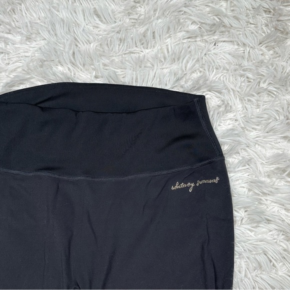Gymshark x Whitney Simmons Scrunch Leggings Black Size XS - Picture 3 of 4